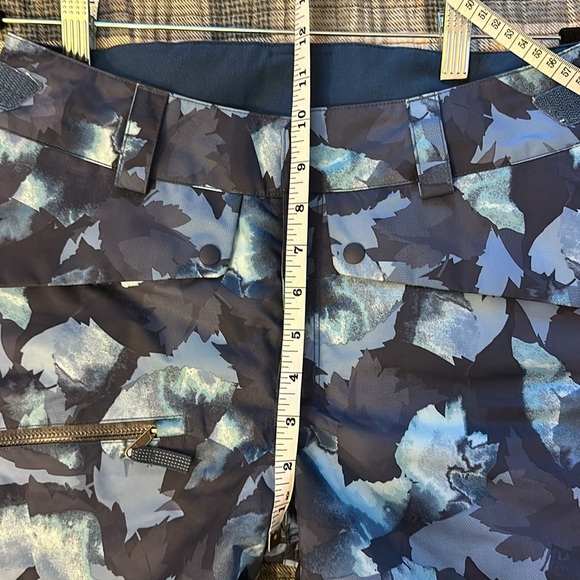 Patagonia Snowbelle Pants Girls Size XL Blue Camo Print - Picture 13 of 15